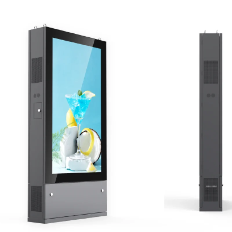 Outdoor Digital Signage With Environmental Monitoring