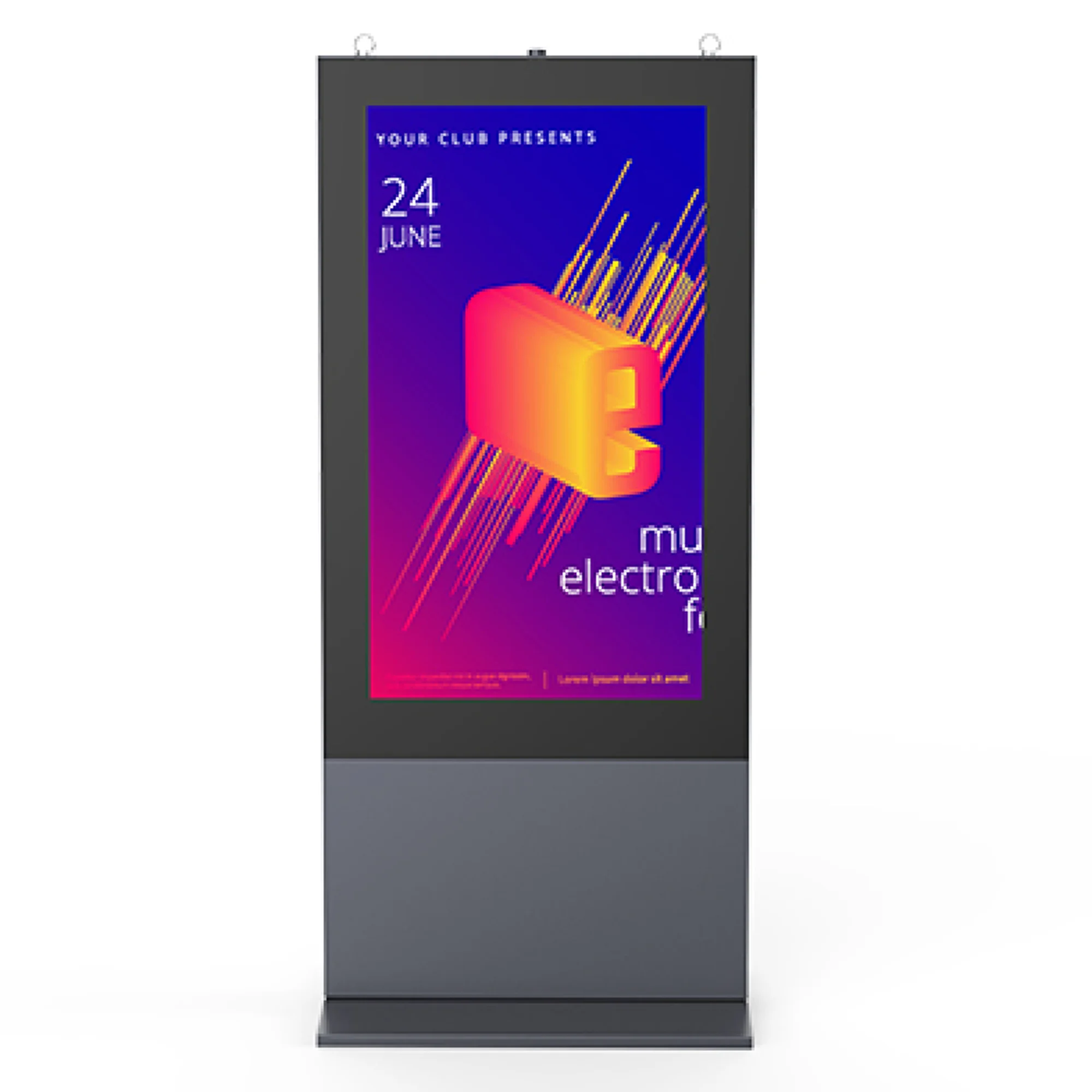 Outdoor Floor Stand Digital Kiosk -F130P