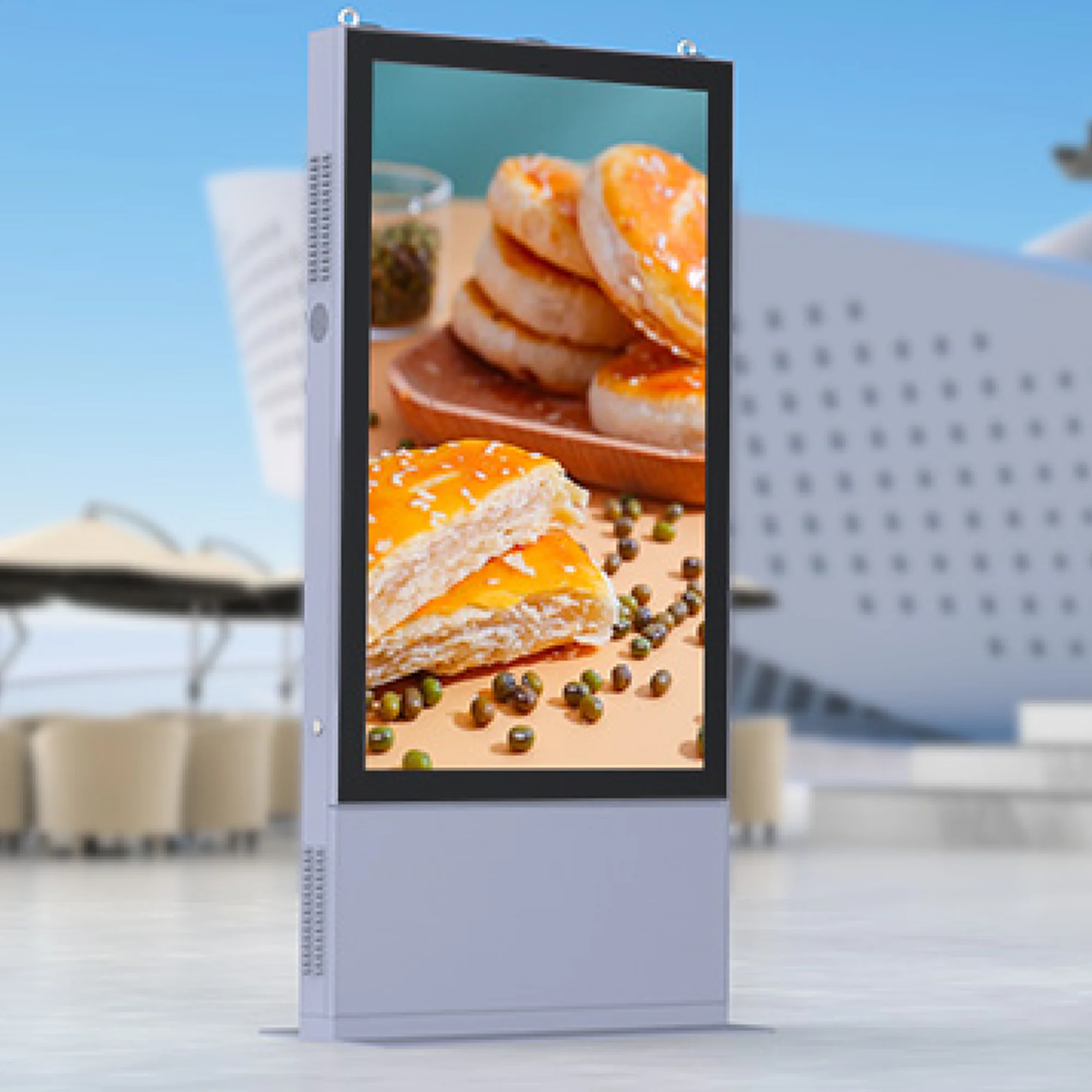 Outdoor Floor Stand Digital Signage With Local Dimming - Image 3